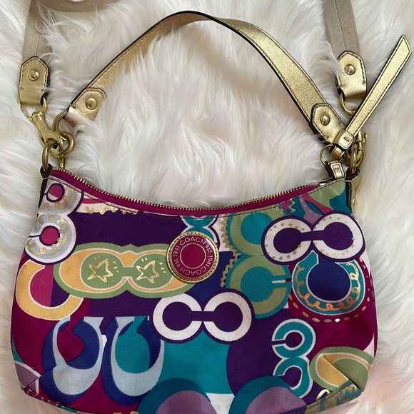 Coach Handbags - Coach multicolored bag